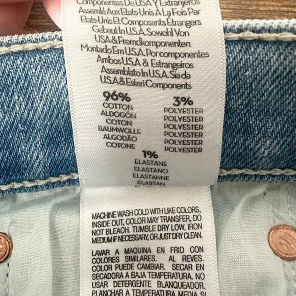 Mother The Ditcher Ankle Zip Jeans in Light as a Feather Size 31 EUC - Picture 11 of 13